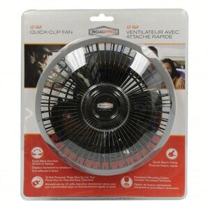 ROADPRO Car Fan: 12V DC,